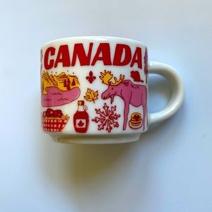 COPY - •Starbucks• Canada 2oz espresso mug - Been There Series